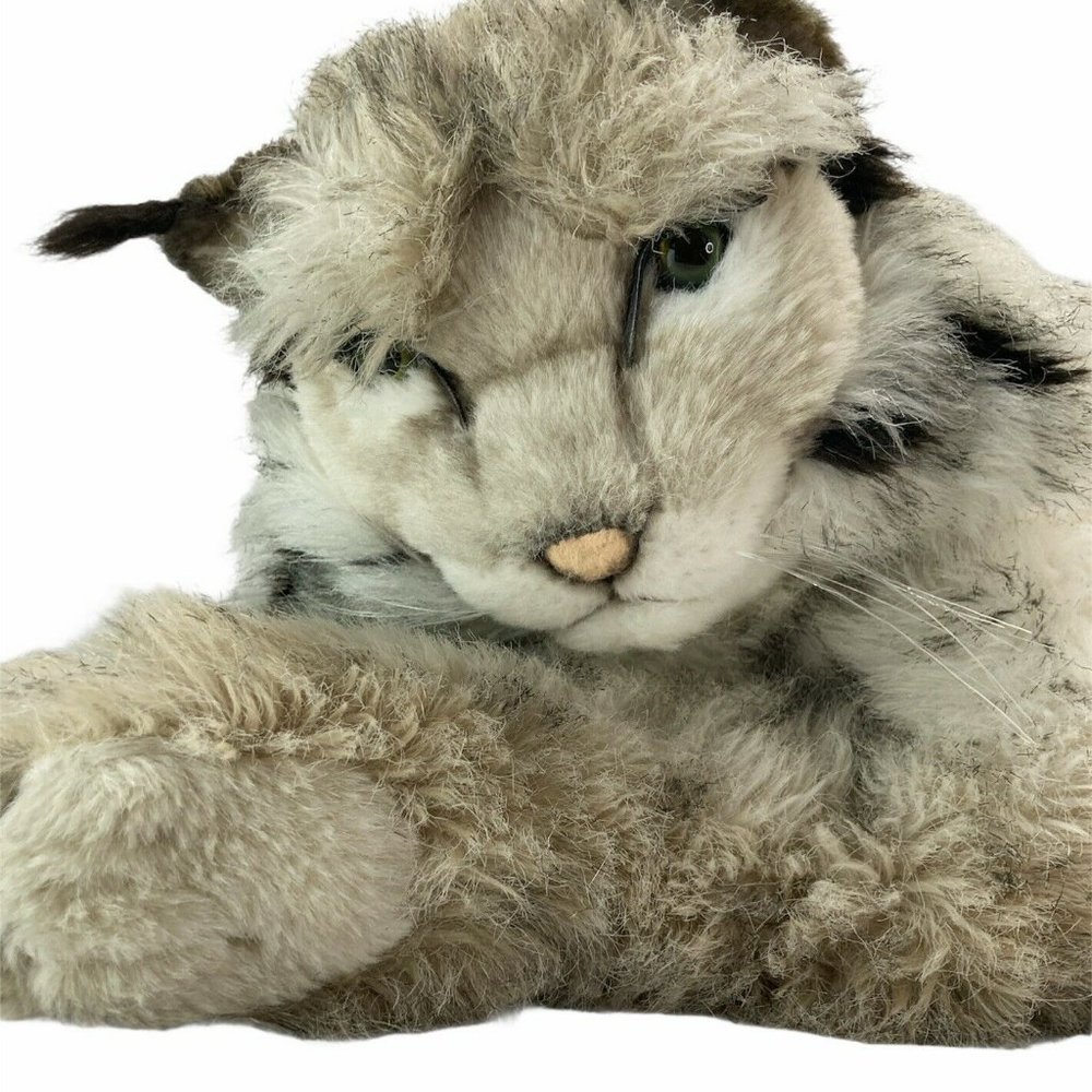 Avanti D'oro 1984 large Lynx Plush cat vintage rare